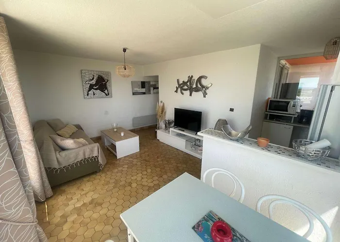 2 Pieces Avec Garage, A 300m De La Plage, 6 Personnes, Motte - Fr-1-328-138 拉格朗德默特